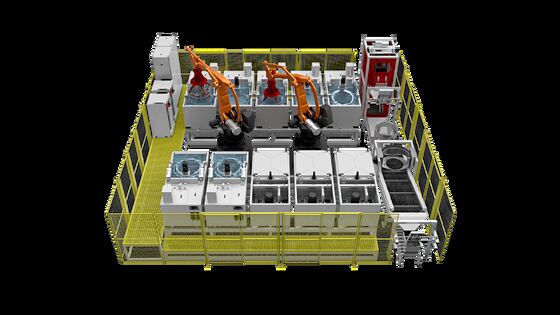 JUNHE®QUDR0180 মাল্টি-ট্যাঙ্ক সম্পূর্ণ স্বয়ংক্রিয় ক্লিনিং মেশিন