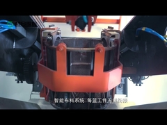 তিন-ঝুড়ি প্ল্যানেট টাইপ কোটিং মেশিন ডিএসপি টি400