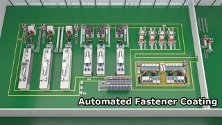ডিজিটাল ইন্টেলিজেন্ট লেপ লাইন, সম্পূর্ণ স্বয়ংক্রিয়: ক্লিনিং, শট ব্লাস্টিং, লেপ, সিন্টারিং